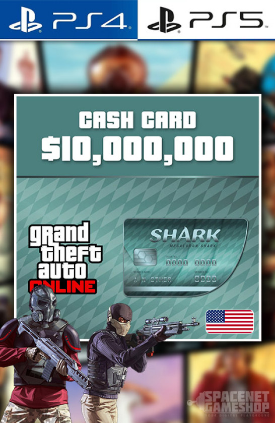 tofu Kommentér Sudan Grand Theft Auto V GTA 5 Online: Megalodon Shark Cash Card [US]