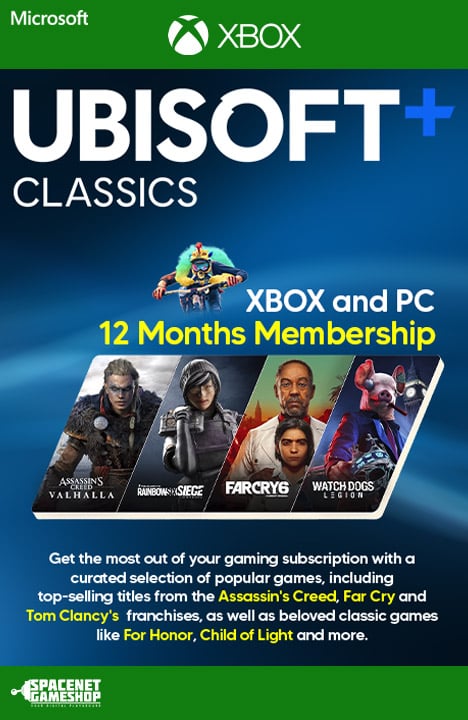 Ubisoft+ Plus Premium XBOX & PC [12 Meseci]