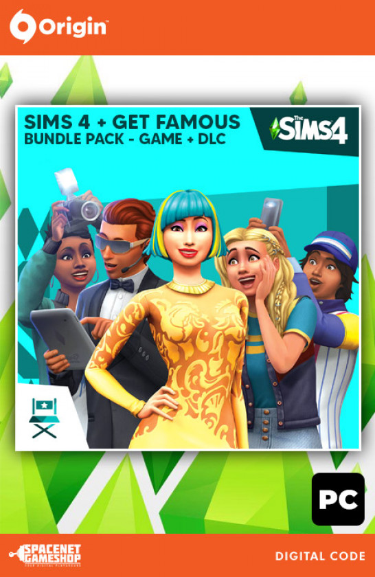 The Sims 4 & Get Famous Bundle EA App Origin CD-Key [GLOBAL]
