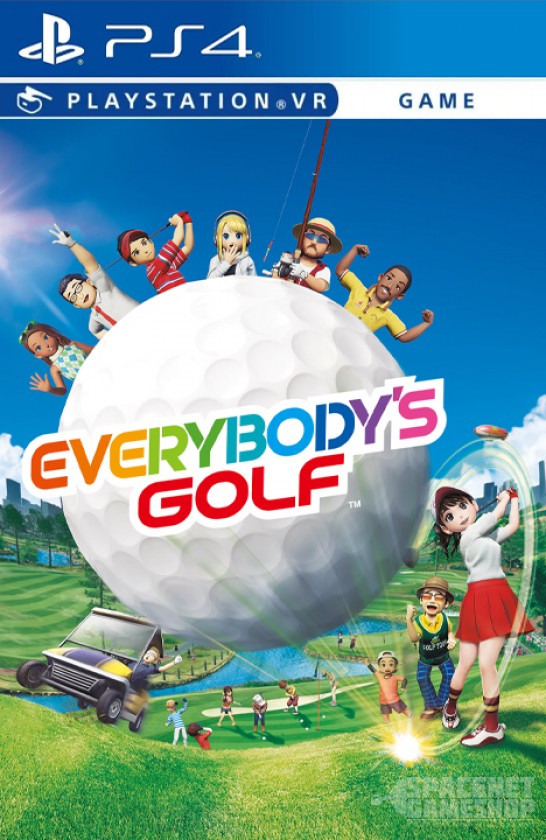 vr ps4 psvr everybody's golf