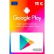 Google Play Gift Card 15 EUR