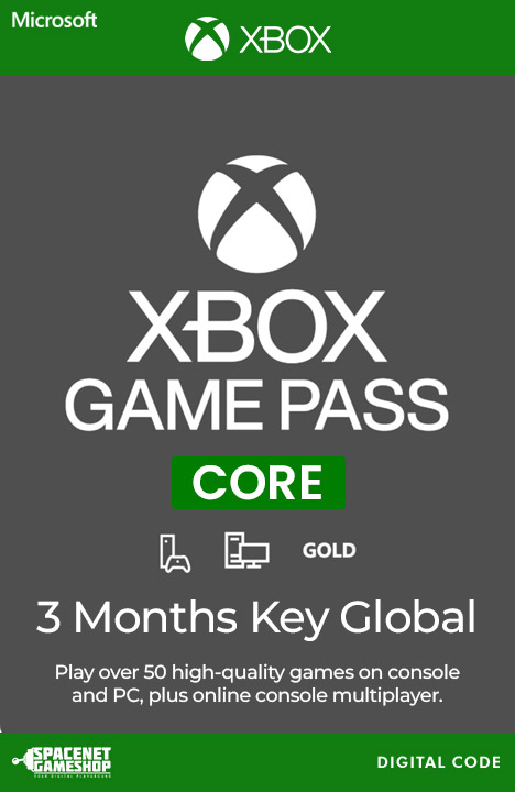 Xbox Game Pass Core (Essential) 3 month Key GLOBAL Xbox Game Pass Core (Essential) 3 month Key GLOBAL
