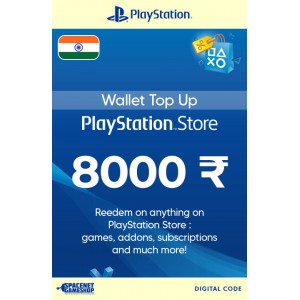 PSN Card India 8000 INR
