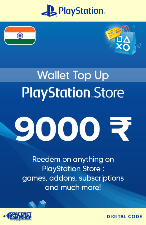 PSN Card India 9000 INR