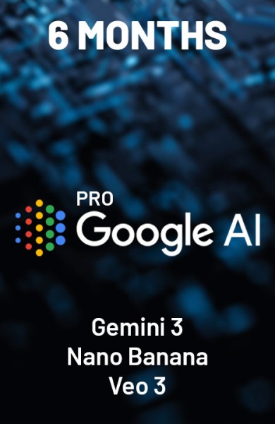 Google Gemini AI Pro 6 Meseci