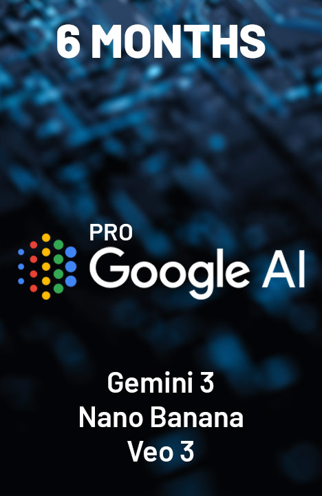 Google Gemini AI Pro 6 Meseci