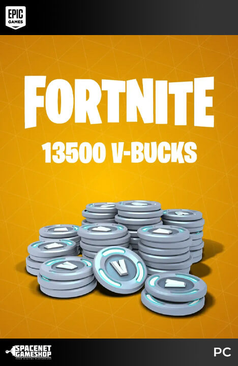 Fortnite 13500 VBucks PC EPIC Dopuna