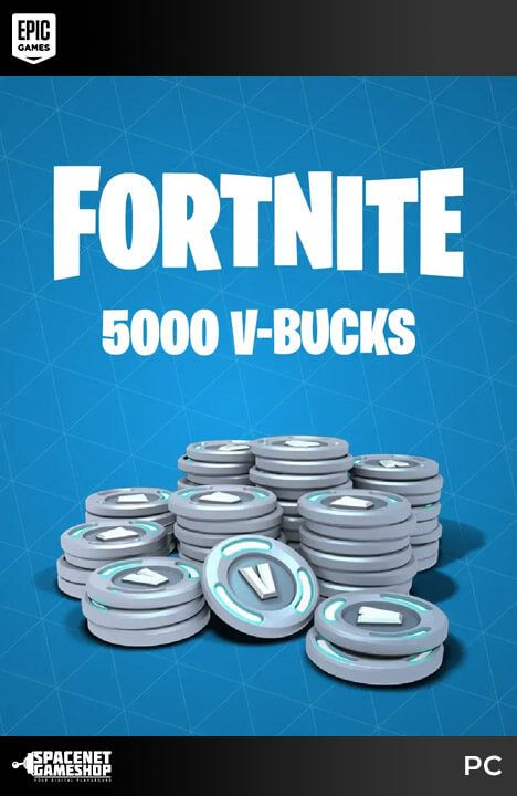 Fortnite 5000 VBucks PC EPIC Dopuna