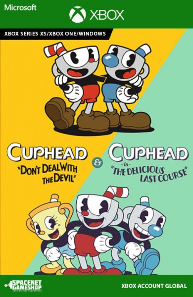 Cuphead + The Delicious Last Course - Bundle - Xbox Account Global Xbox One/Series/Windows