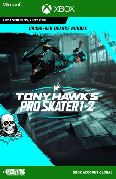 Tony Hawk's Pro Skater 1 + 2 - Cross-Gen Deluxe Bundle - Xbox Account Global Xbox One/Series