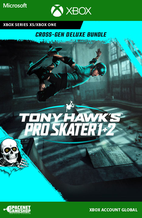 Tony Hawk's Pro Skater 1 + 2 - Cross-Gen Deluxe Bundle - Xbox Account Global Xbox One/Series