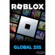 Roblox $25 USD Robux [GLOBAL]