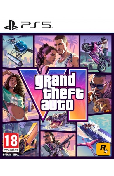 Grand Theft Auto VI GTA 6 Standard Edition PS5 - Code in Box [Europe]