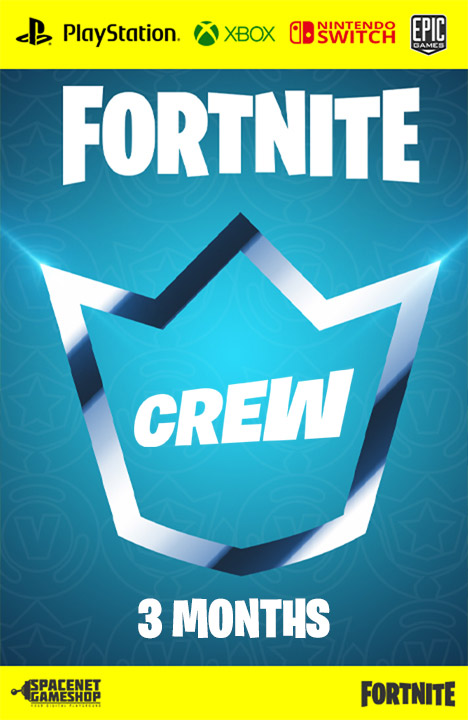 Fortnite Crew 3 Meseca Pretplata