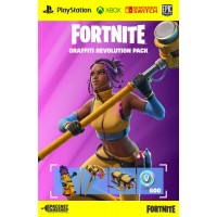 Fortnite - Graffiti Revolution Pack + 600 V-Bucks