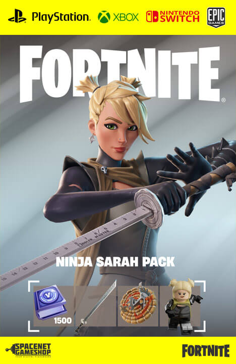 Fortnite - Ninja Sarah Pack + 1,500 V-Bucks Challenge