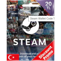 STEAM WALLET CODE TL 20 (Turkey / Turska)