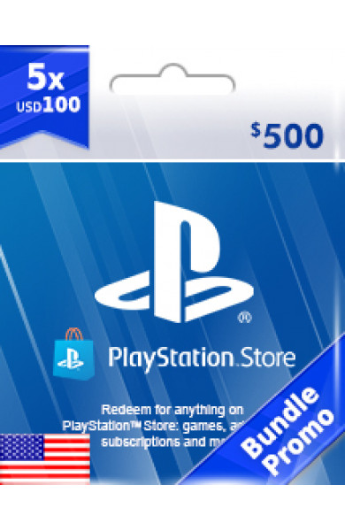 500 USD PSN Promo