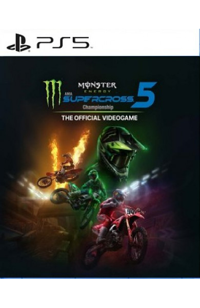 Monster Energy Supercross — The Official Videogame 5 PS4 And PS5