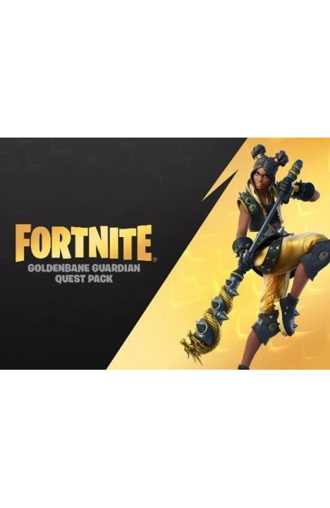 Fortnite - Goldenbane Guardian Quest Pack EPIC PC PS4 PS5 XBOX Switch