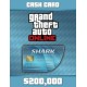 GTA V 5 Grand Theft Auto Online: Tiger Shark Cash Card 200 000$ PC Social Club