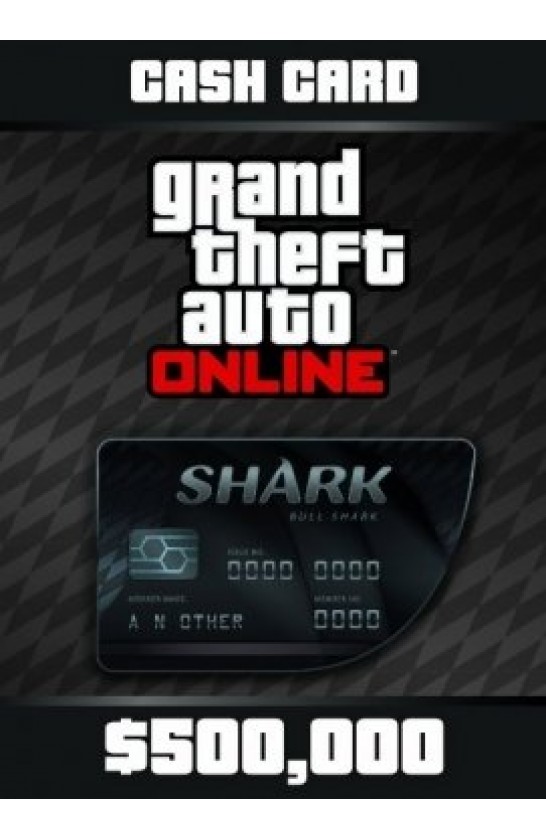 Grand Theft Auto Online Bull Shark Cash Card Gta V 5 Usa Region