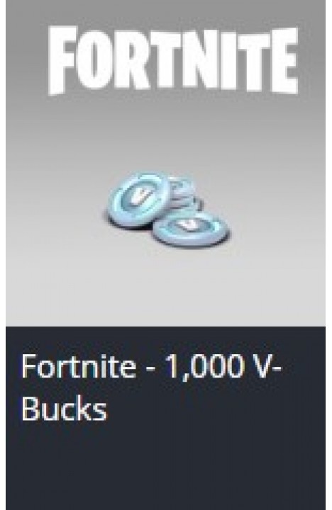 Fortnite - 1,000 V-Bucks USA PlayStation