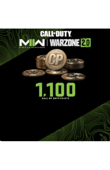 1100 Modern Warfare® 2 II or Call of Duty®: Warzone™ 2.0 Points Poeni PS4 PS5