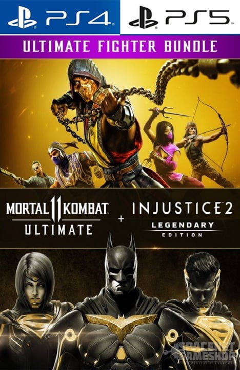 Mortal Kombat 11 Ultimate + Injustice 2 Legendary Edition Bundle PS4/PS5