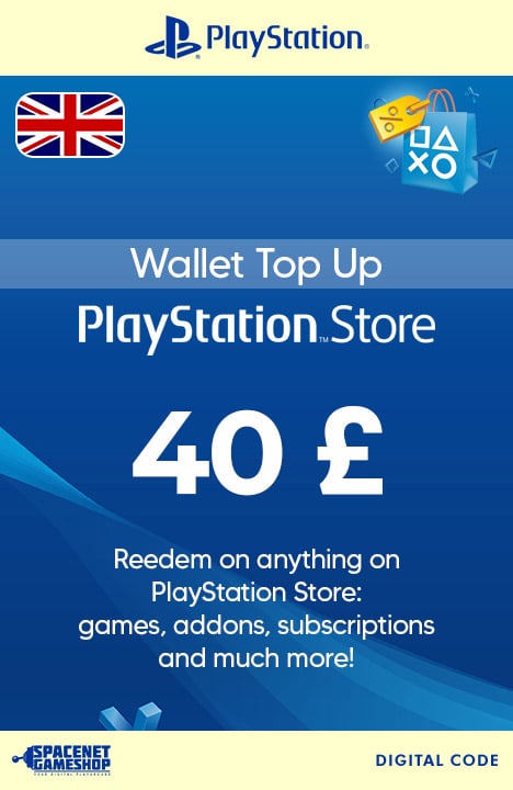 PSN Card £40 GBP [UK]