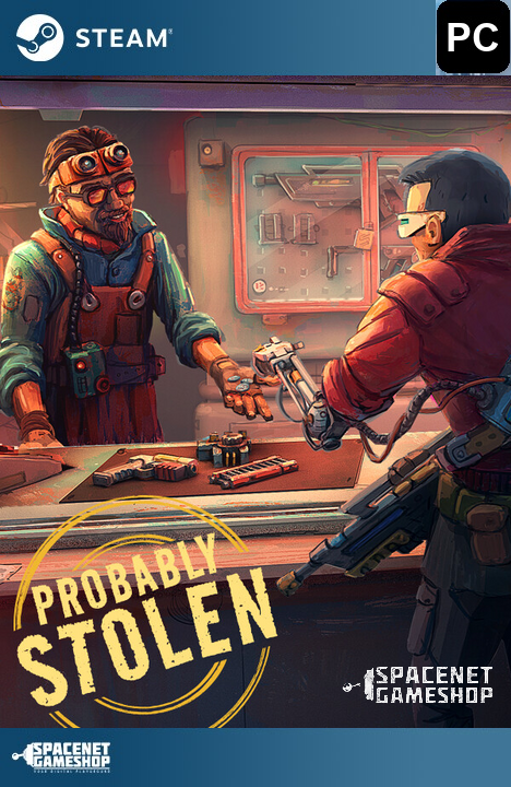 Probably Stolen - Cyberpunk Shopkeeper Sim Steam Account